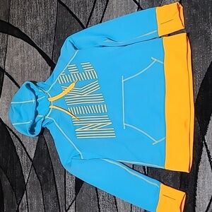 NIKE THERMA-FIT THUMB-HOLE LOGO SWEATSHIRT HOODIE